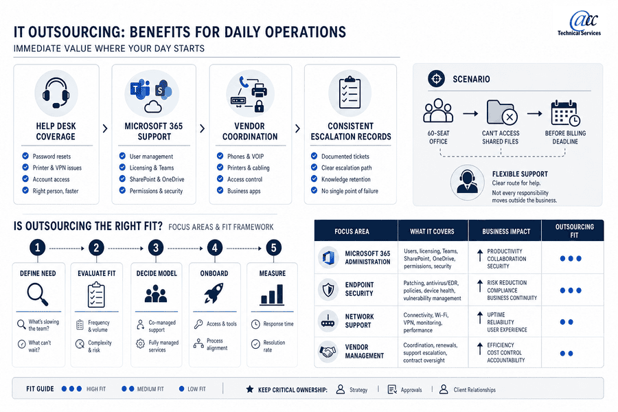 advantages of outsourcing it services